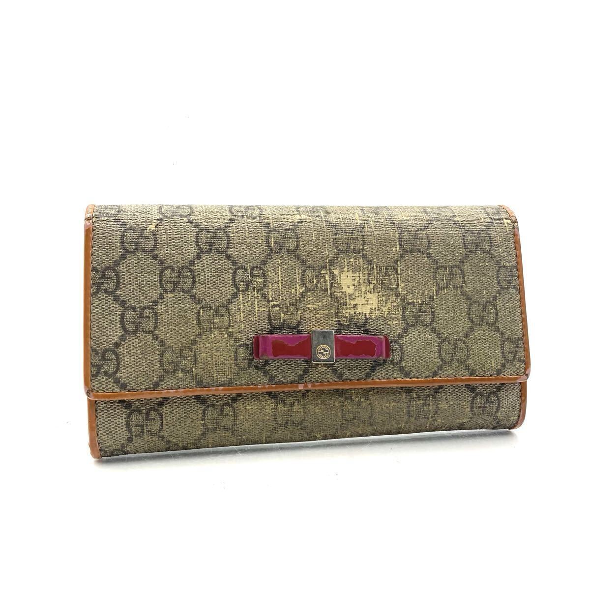 GUCCI GGスプリーム 正規品 良品 綺麗です。 長財布 | Shop at