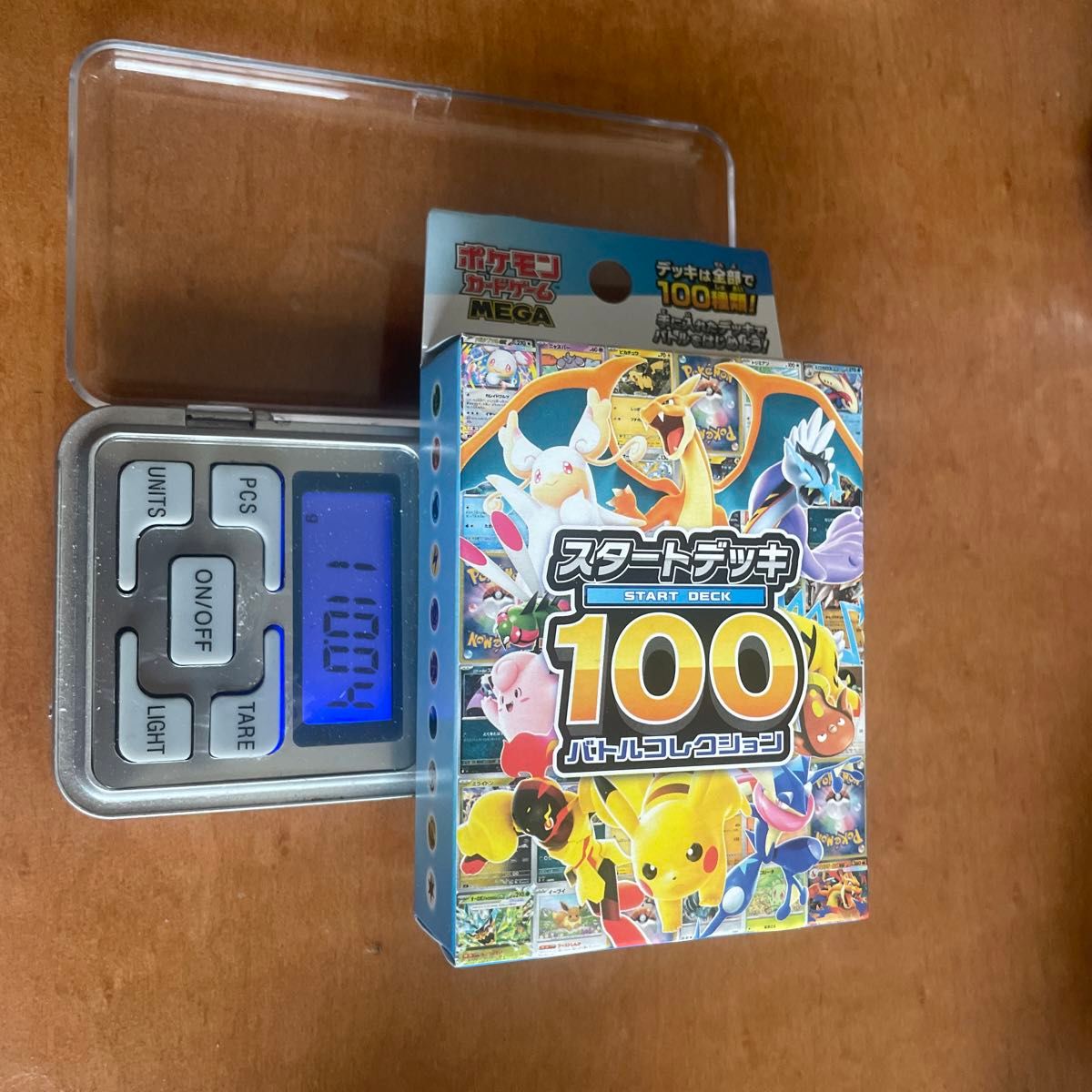 ポケモンカード　スタートデッキ100 110g 金属サーチ反応あり ポケモンカード スタートデッキ100 バトルコレクション110.00g金属探知