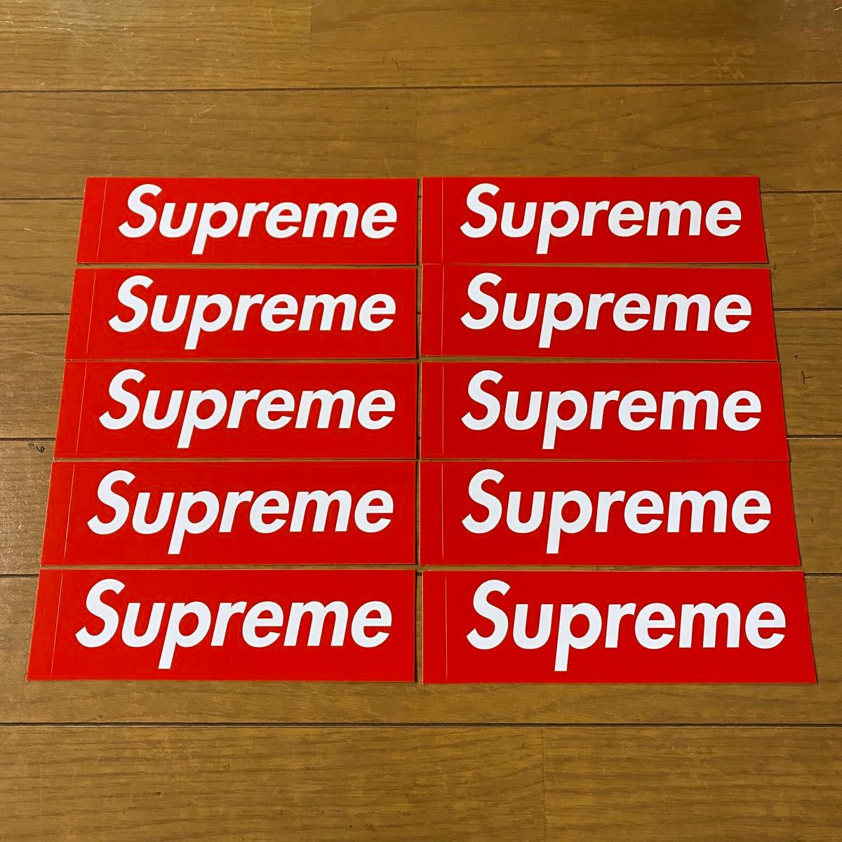 Supreme ステッカー 10枚セット 25FW ドル ボックス ロゴ $ | Shop at