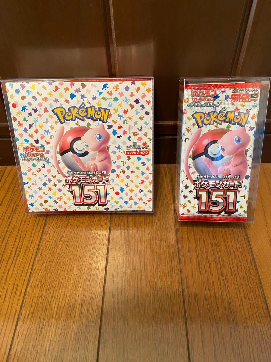 ポケモンカードゲーム ポケモンカード151 新品未開封 シュリンクなし
