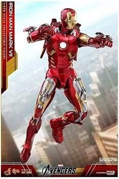 アイアンマン ホットトイズ クロムカラー マーク3 DIECAST レッド
