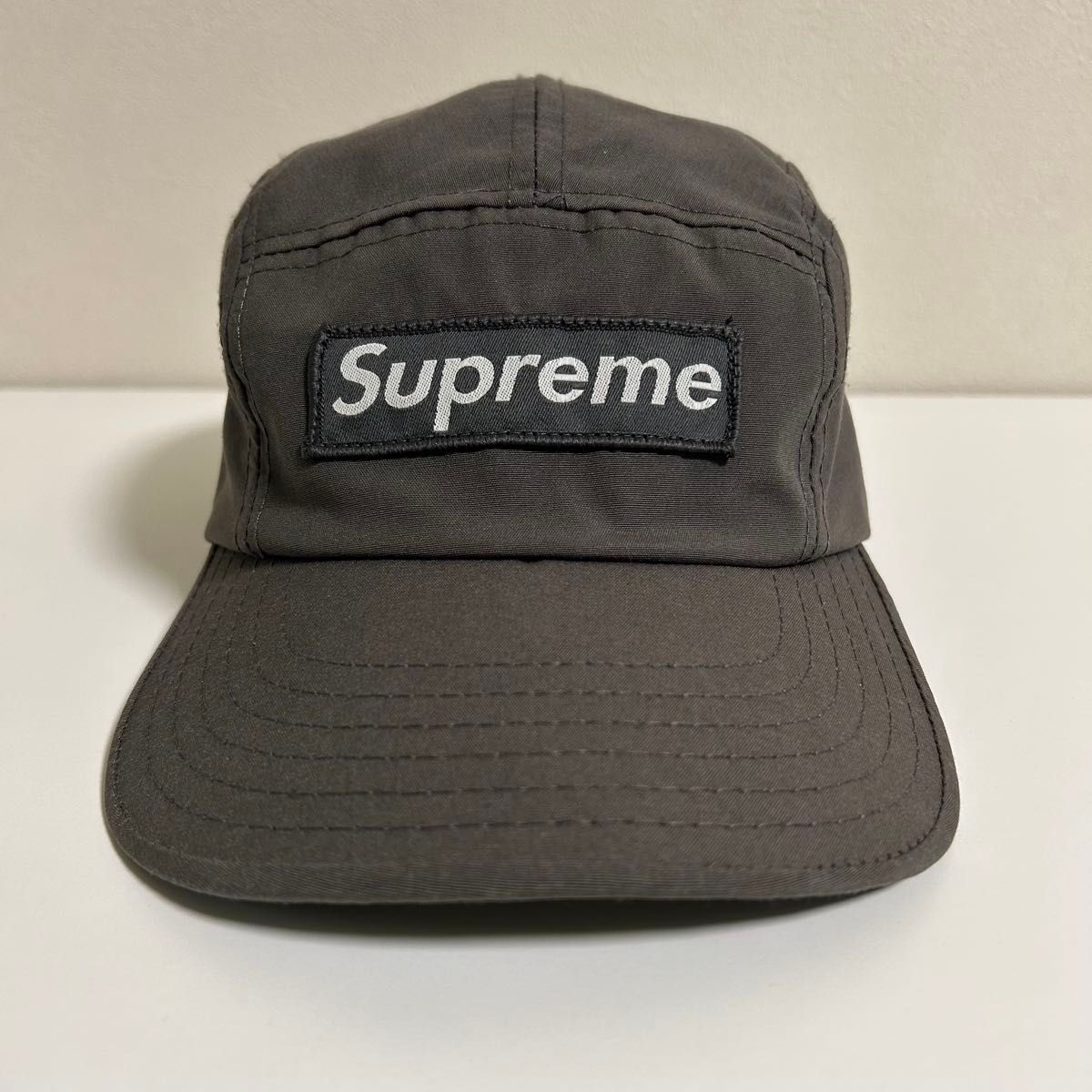 Supreme Military Camp Cap ブラック 黒 ボックスロゴ キャップ