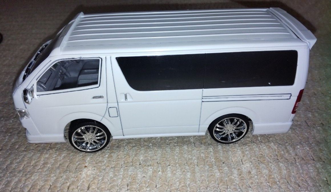 1/24 プラモデル7台まとめ売り　ランドクルーザー　ハイエース　ステップワゴン 1/24 プラモデル 7台 まとめ売り ランドクルーザー ハイエース