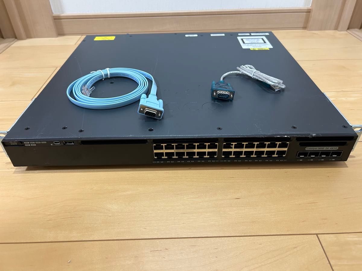 CCNA、CCNP】2台セットCiscoL3L2スイッチ3560、2960 【CCNA、CCNP】1台