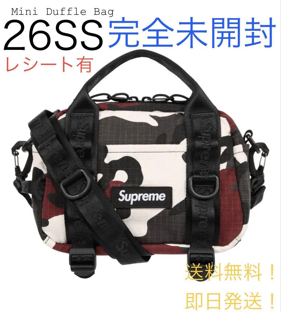 Supreme Mini Duffle Bag Black 26SS シュプリーム ミニダッフルバッグ