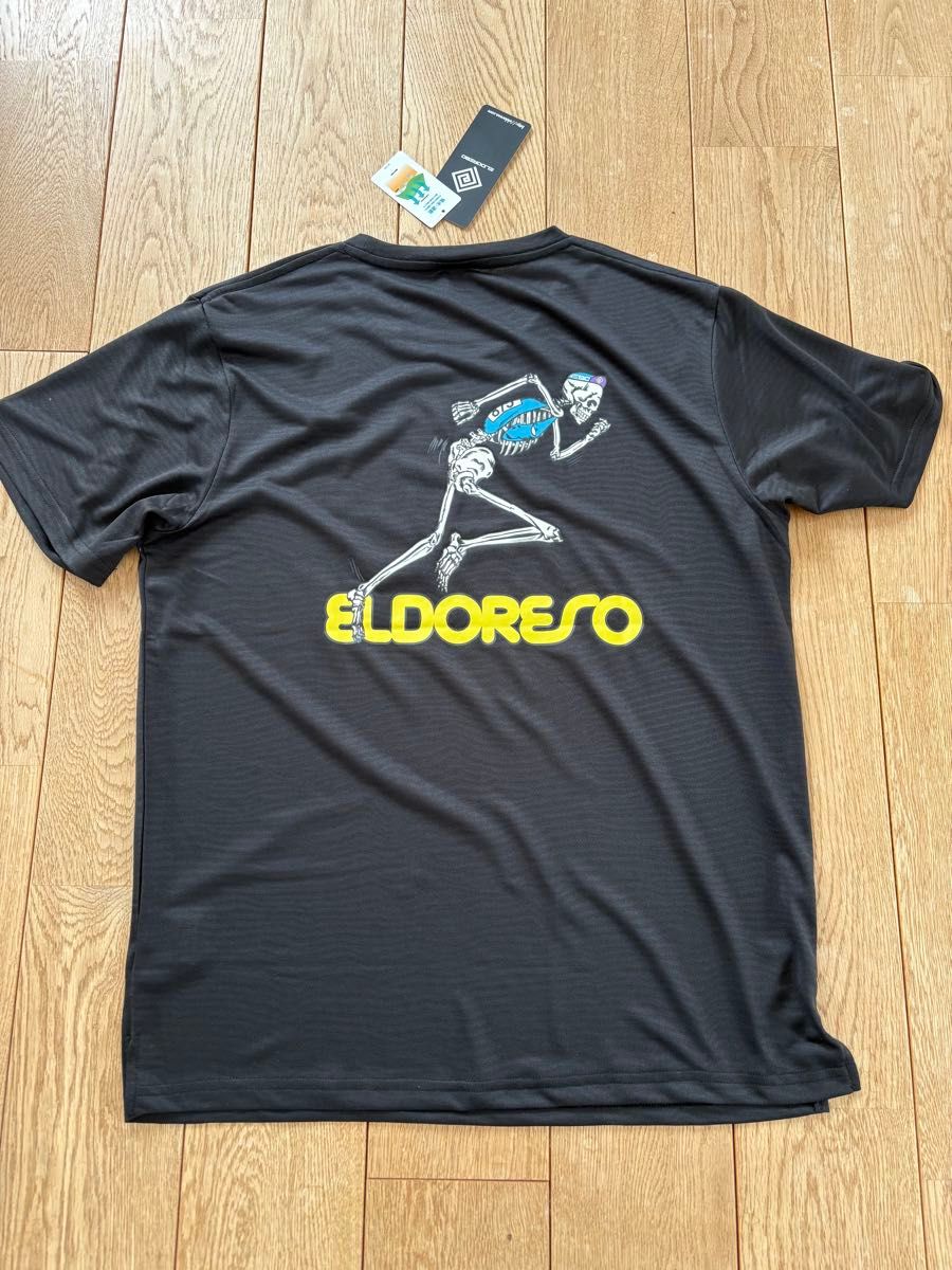 eldoreso スケルトンデザイン 長袖カットソー エルドレッソ eldoreso スケルトンデザイン 長袖Tシャツ ロンT ブルー