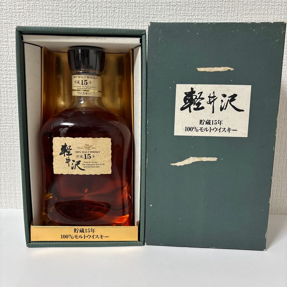 未開栓】メルシャン 軽井沢 貯蔵15年 EX 100％モルト ウイスキー 750ml