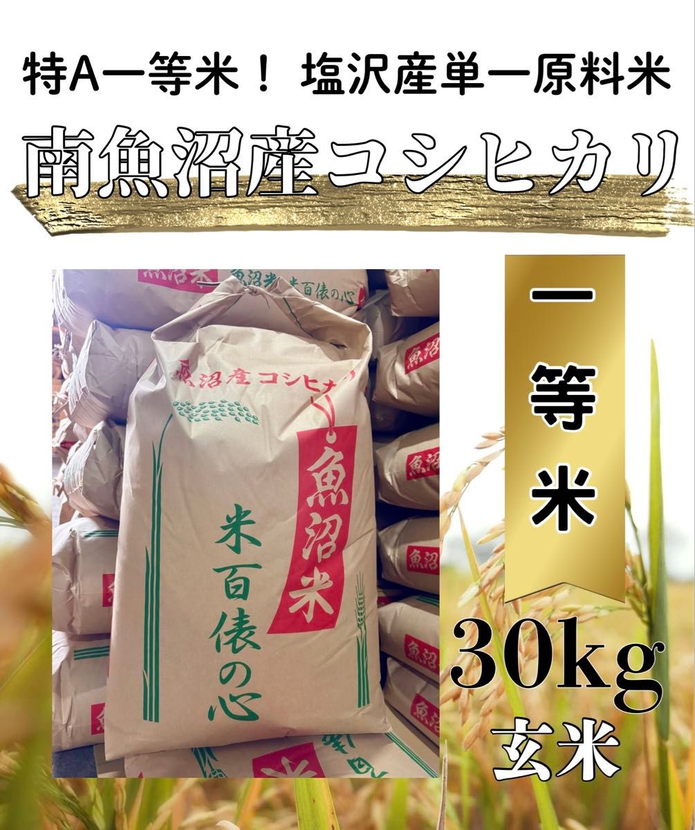 南魚沼産コシヒカリしおざわ西山地区 令和7年産玄米10kg | Shop at