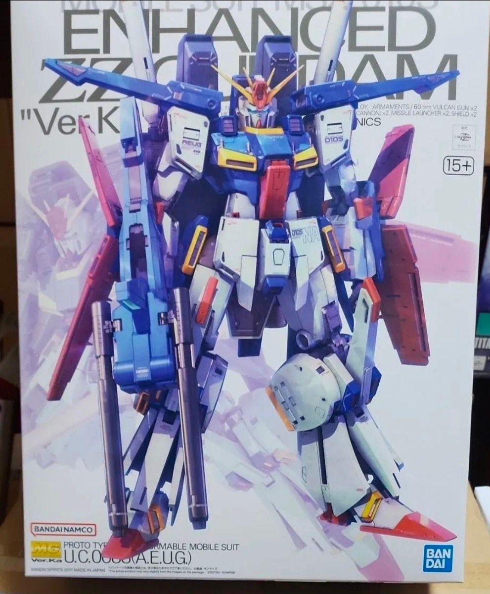 プレミアムバンダイ限定 1/100 MG MSZ-010S 強化型ダブルゼータ