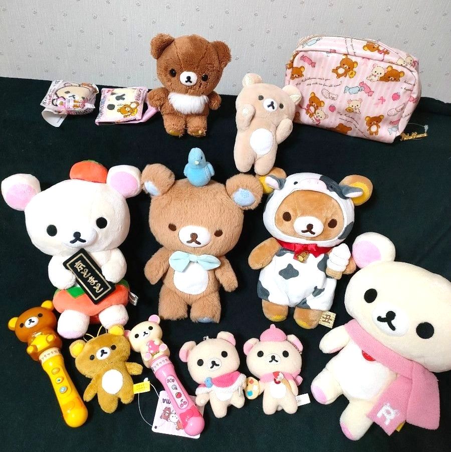 受注生産限定品 コリラックマ チャイロイコグマ キイロイトリ 七夕