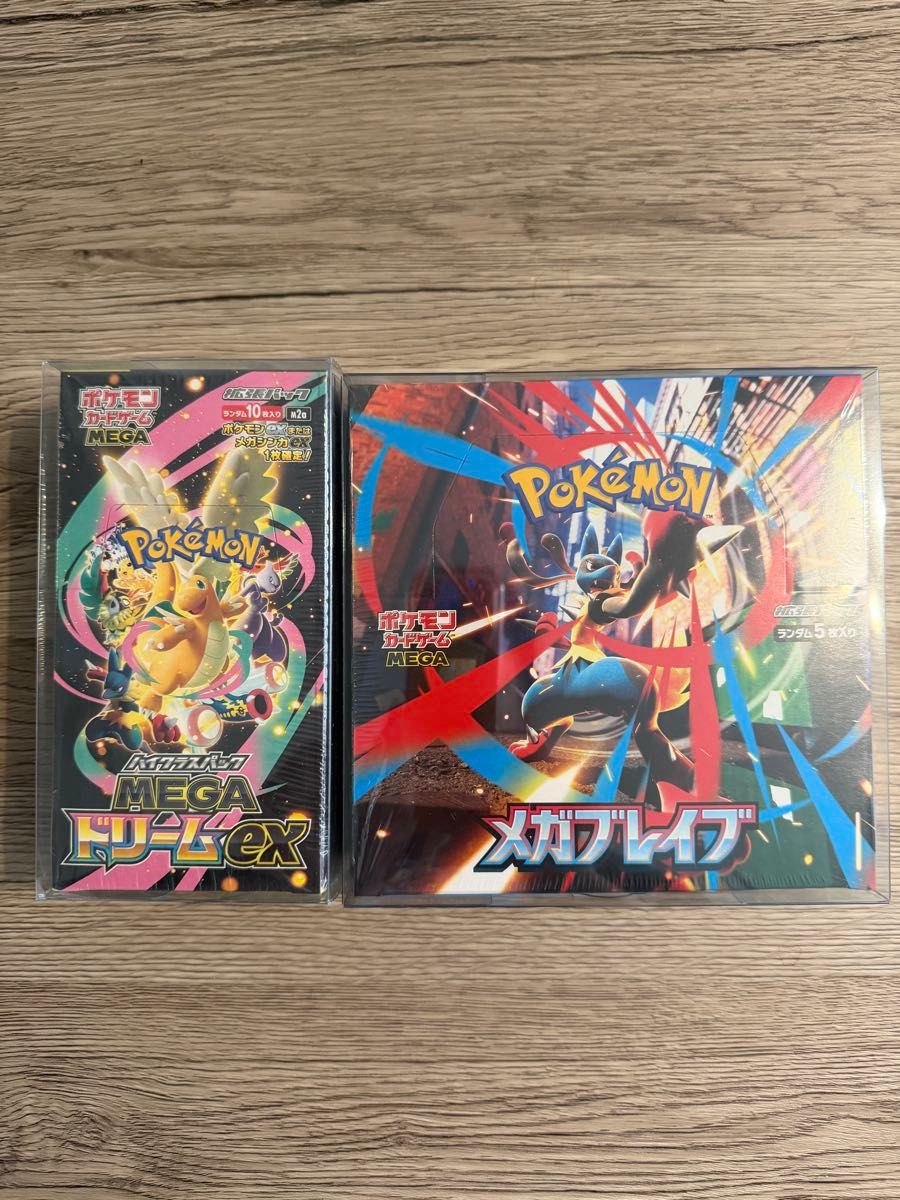ポケモンカードゲーム MEGAドリームex 1BOXメガブレイブメガ