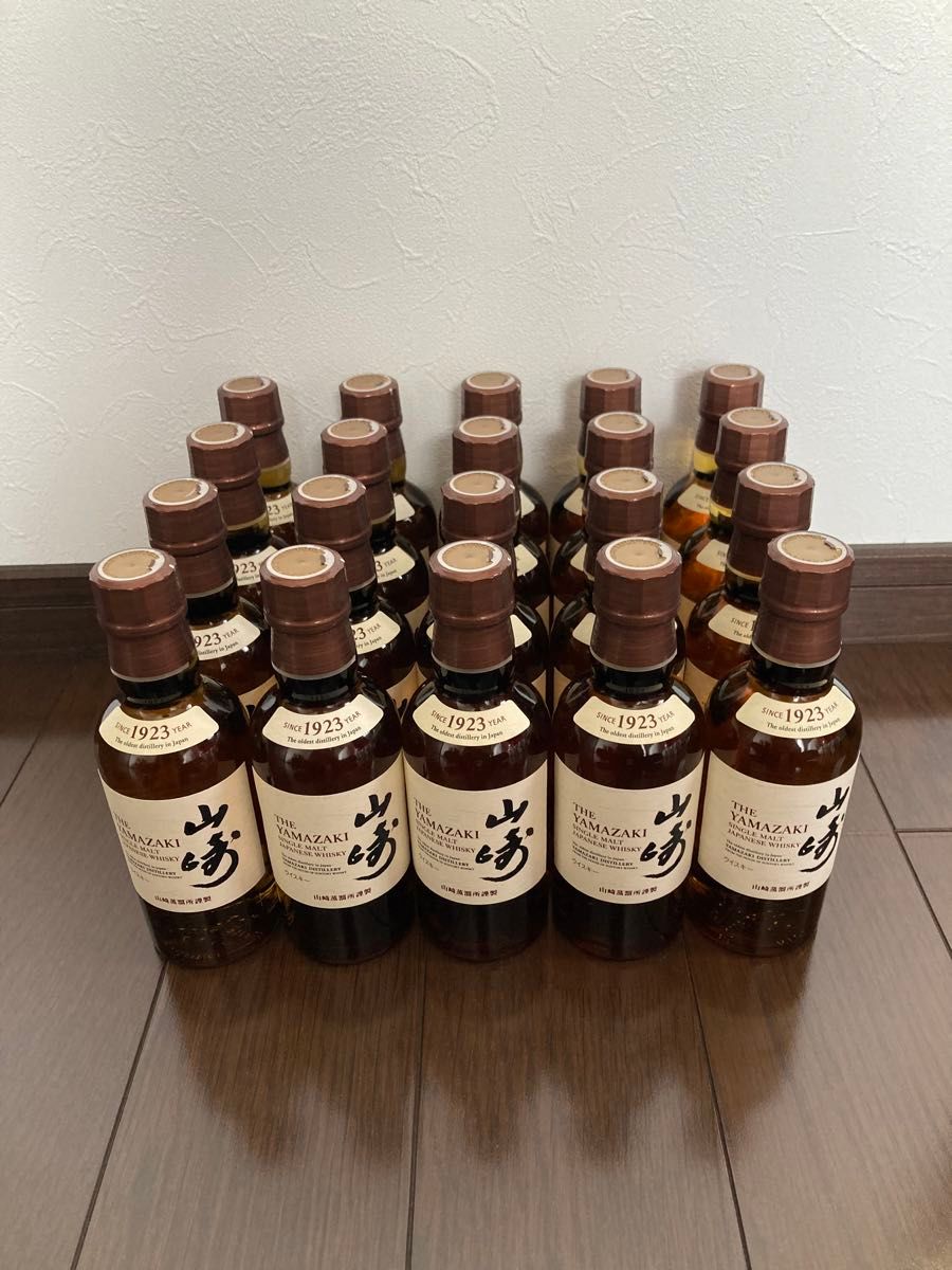 サントリー シングルモルトウイスキー 山崎 NV 180ml 20本セット