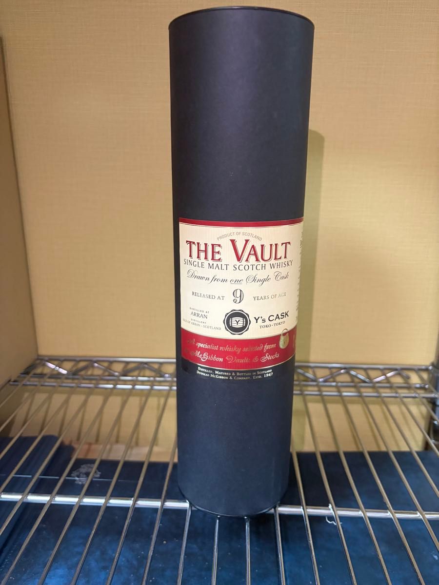 値下げ!ARRAN アランモルト9年 THE VAULT スコッチウイスキー arran