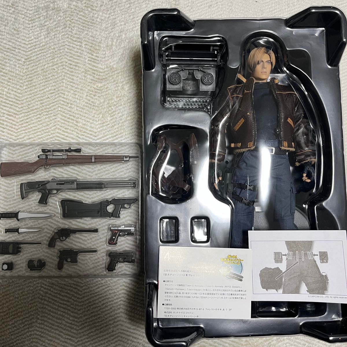 希少品】バイオハザード 1/6スケールフィギュア レオン ホットトイズ