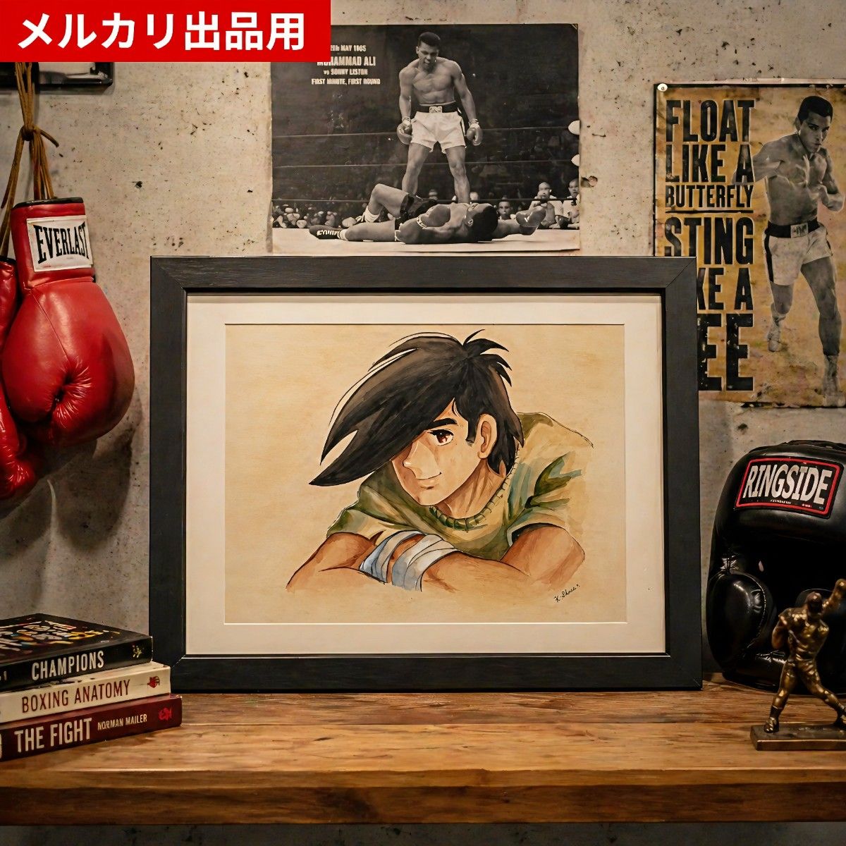 デザイン看板 A4】モハメドアリ ボクシング★ポスター絵グッズ井上尚弥那須川天心 Search Results for 