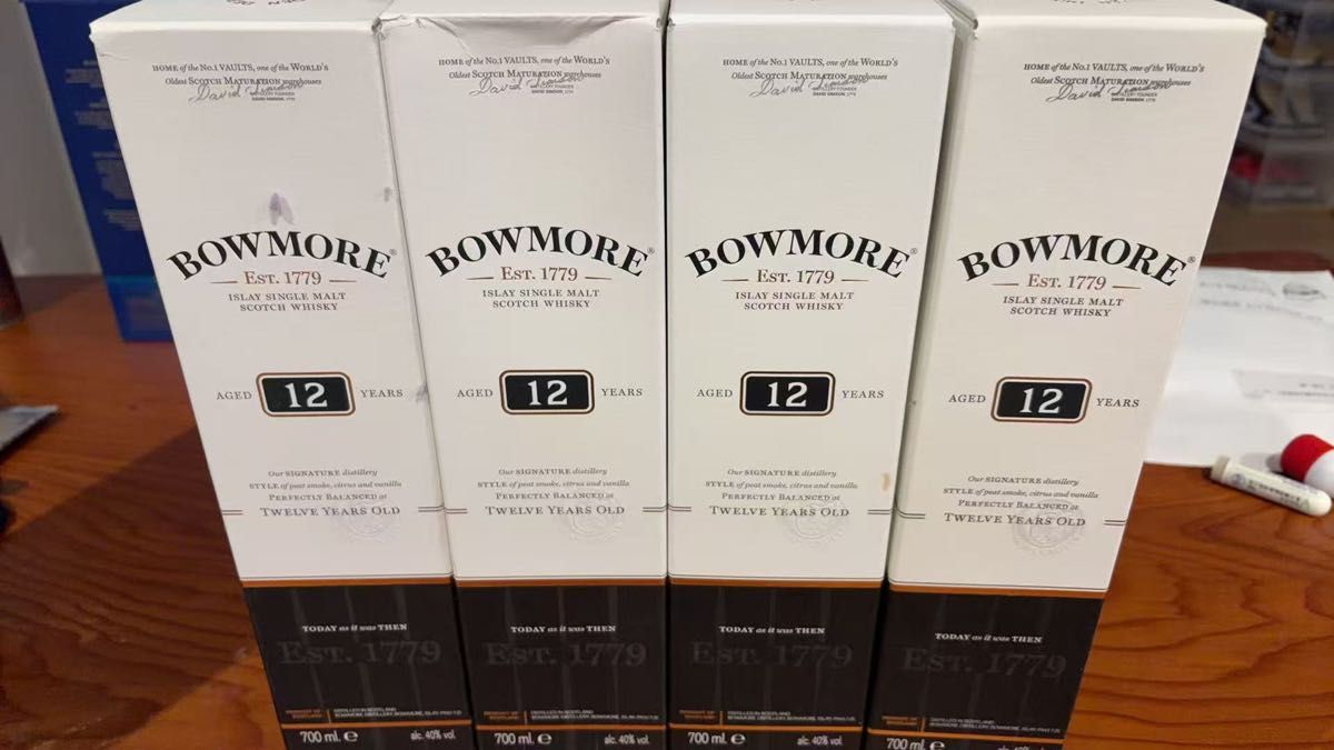 ボウモアBOWMORE 12年 2本 350ml 知多 1本 700ml | Shop at