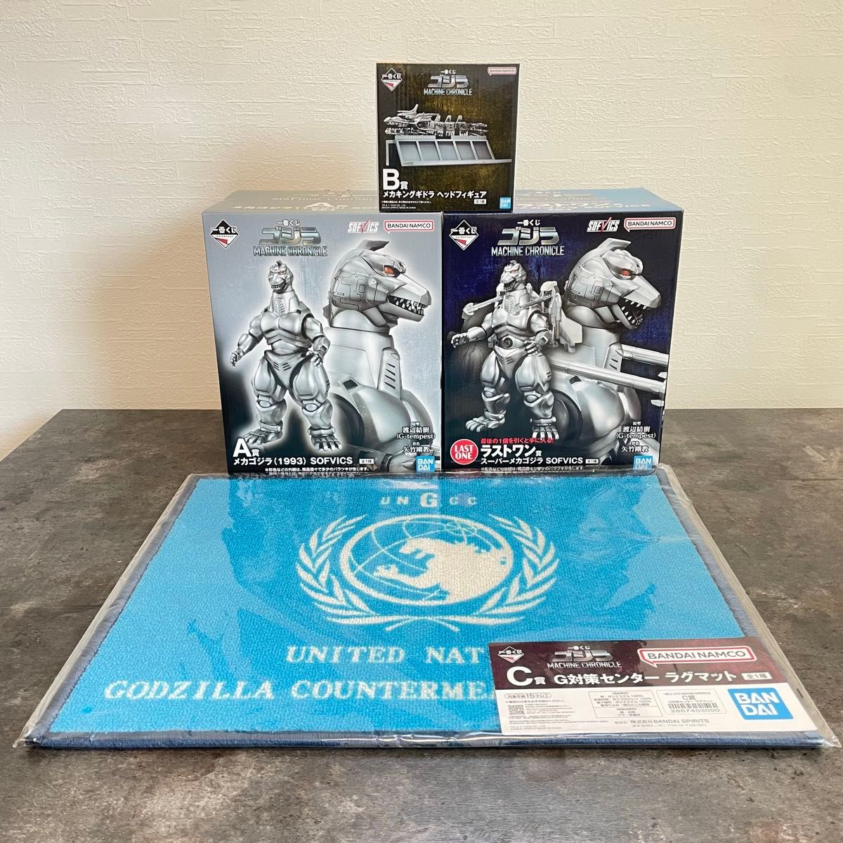 一番くじ ゴジラ MACHINE CHRONICLE A賞 B賞 C賞D賞G賞セット | Shop