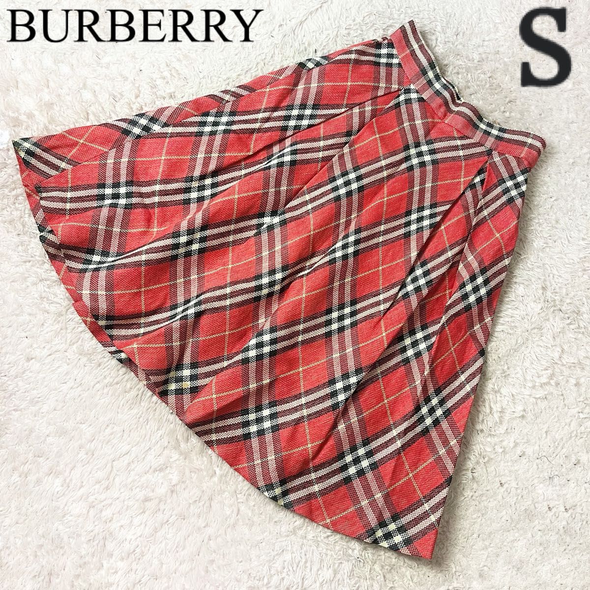 BURBERRY BLUE LABEL ノバチェックスカート フレア プリーツ バーバリーブルーレーベル ショートパンツ スカート風 ノバチェック