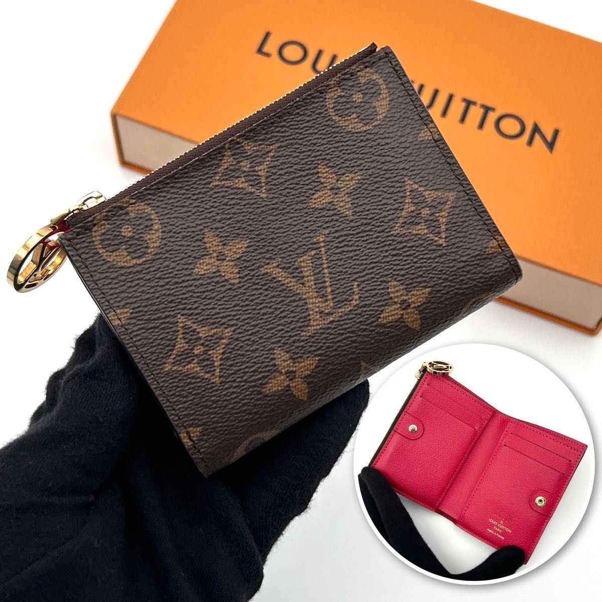 50 LOUIS VUITTON ルイヴィトン　二つ折り財布　　折り財布　hp8 50 LOUIS VUITTON ルイヴィトン 二つ折り財布 折り財布 モノグラム hp8