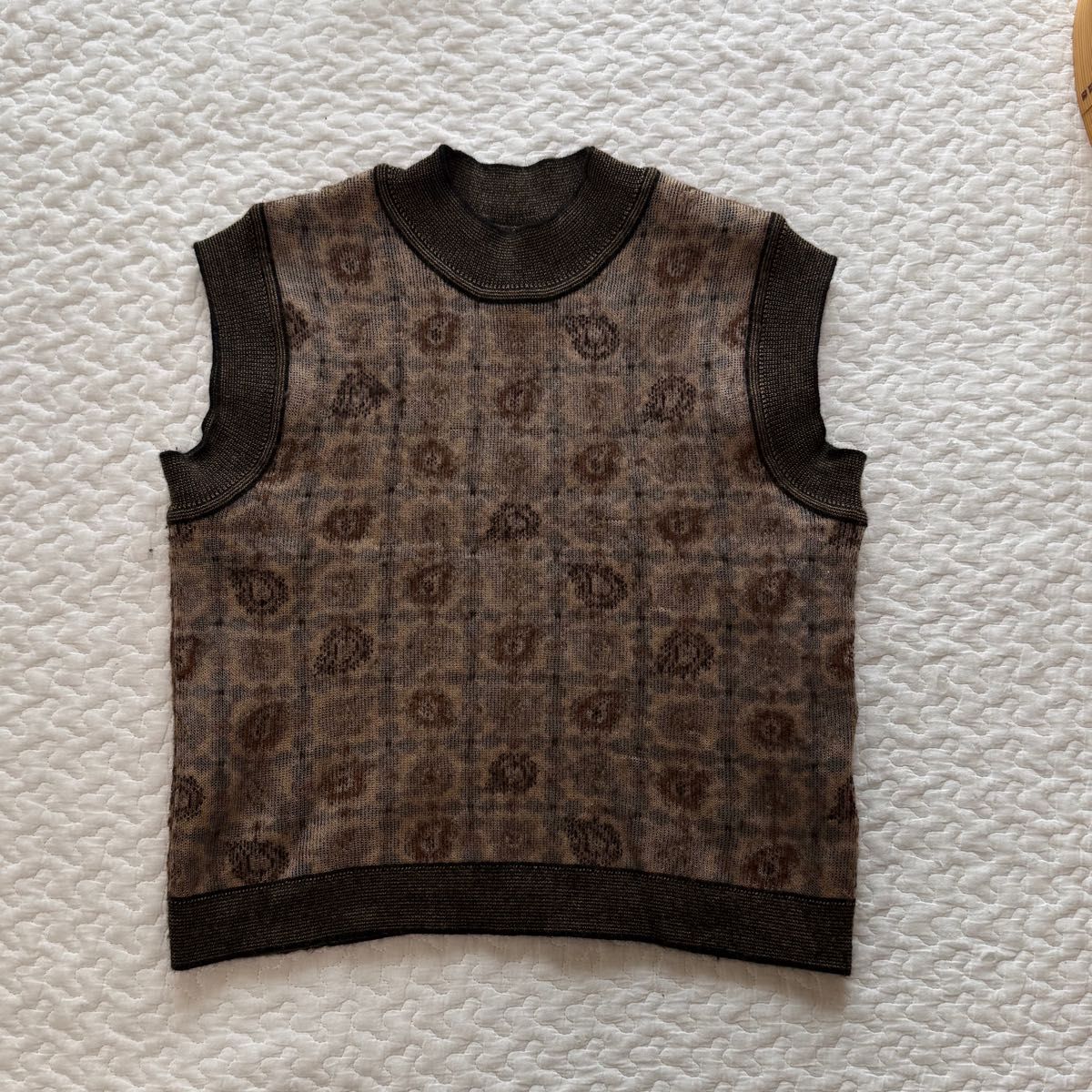 mame kurogouchi ノースリーブ トップス 黒 ブラック | Shop at