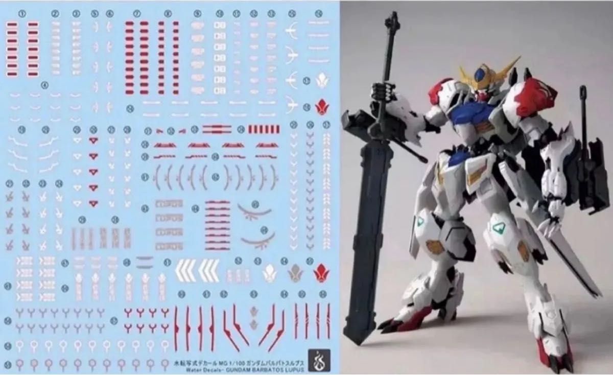 未組立 1/35 バルバトスルプスレクス ヘッド バスト+LED ユニット