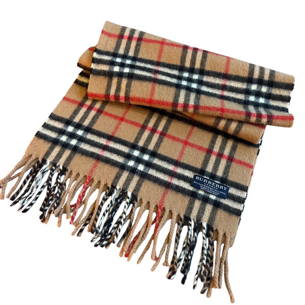 BURBERRY バーバリー マフラー ブラウン ノバチェック Burberrys