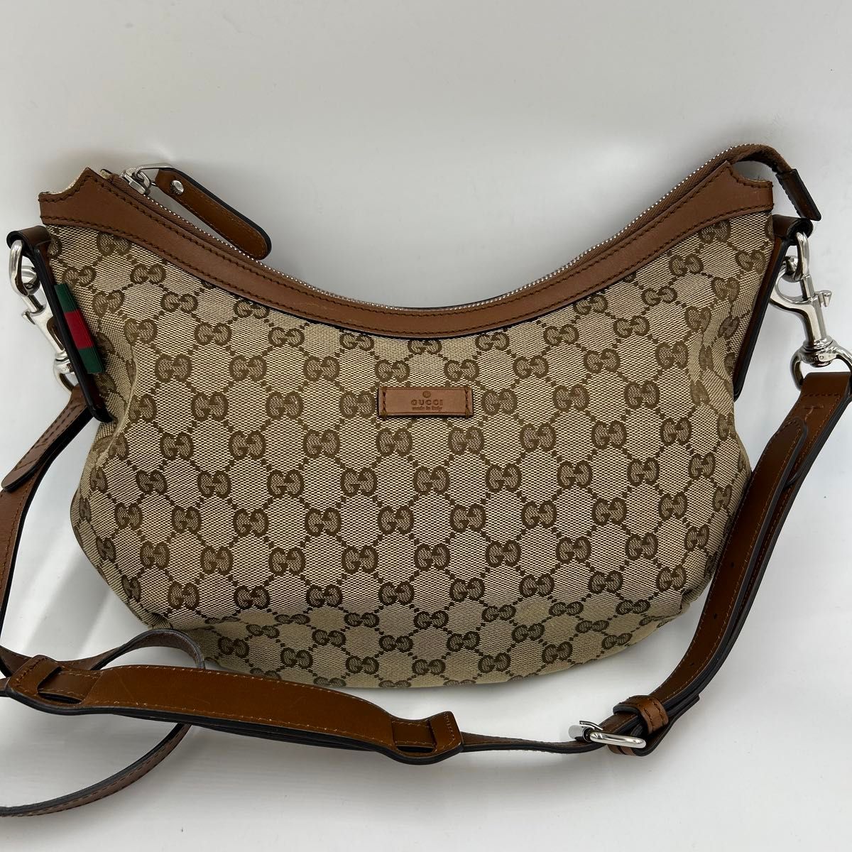 GUCCI グッチ GGキャンバス マラケシュ ショルダーバッグ 斜め掛け 