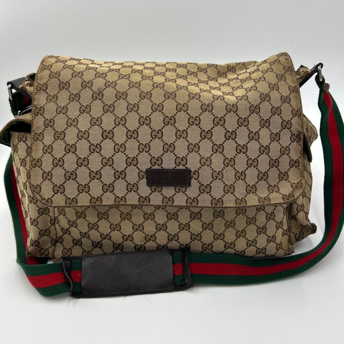 GUCCI グッチ シェリーライン ショルダーバッグ メッセンジャーバック