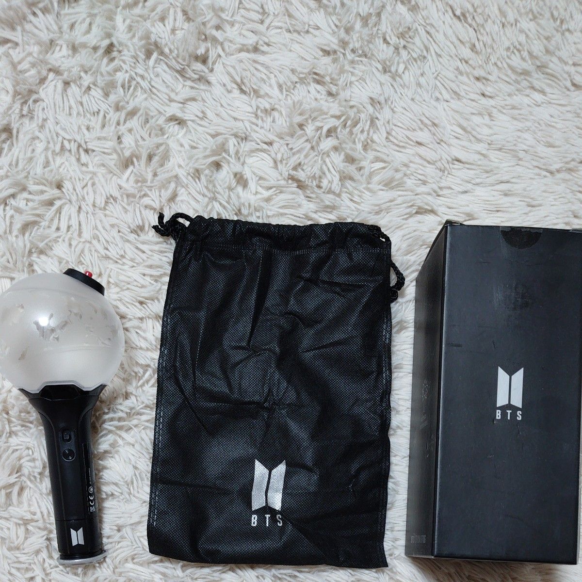 公式】BTS OFFICIAL LIGHT STICK VER.4 アミボム CRADLE セット ペン
