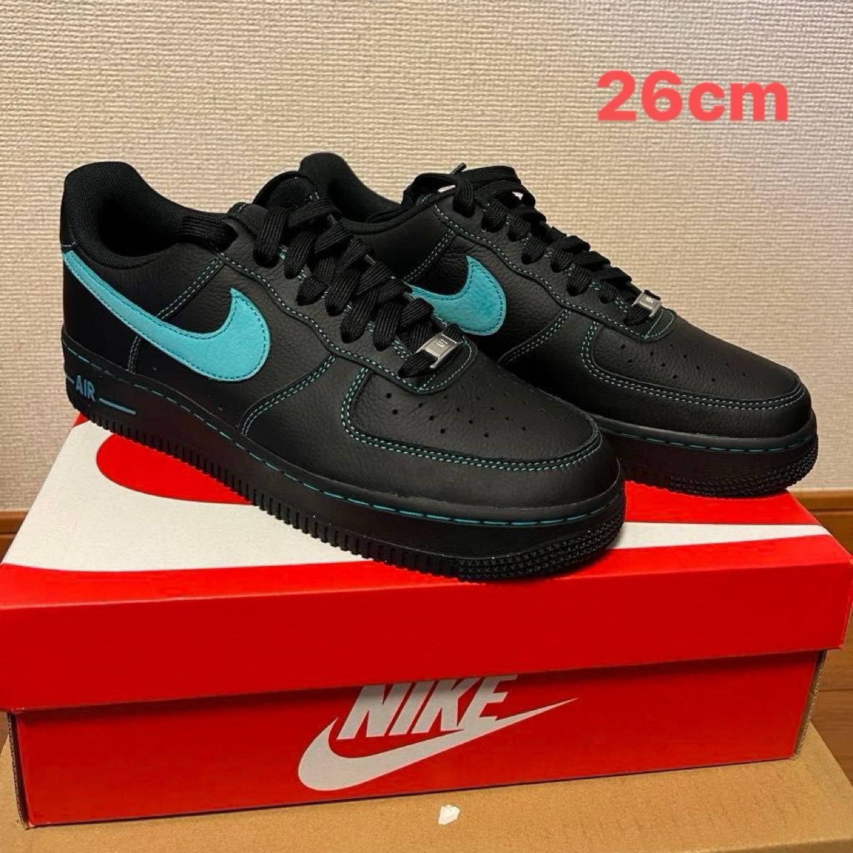 Nike Air Force 1 Low ナイキ エアフォース1 スネークスキン ブラック 