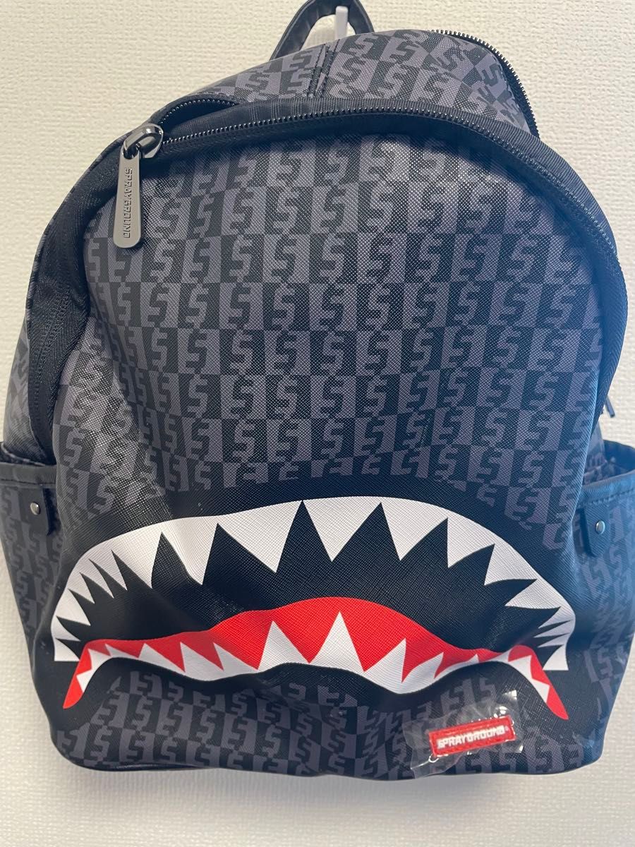 限定モデル SPRAYGROUND 3AM Check バックパック シャークスプレー