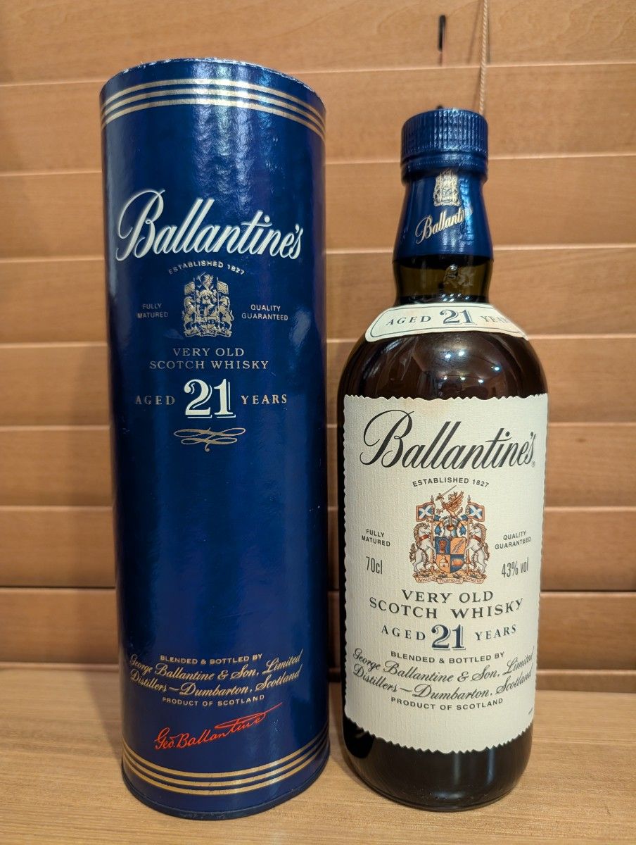 バランタイン 12年 4本セット ウイスキー 700ml 終売品 Ballantine