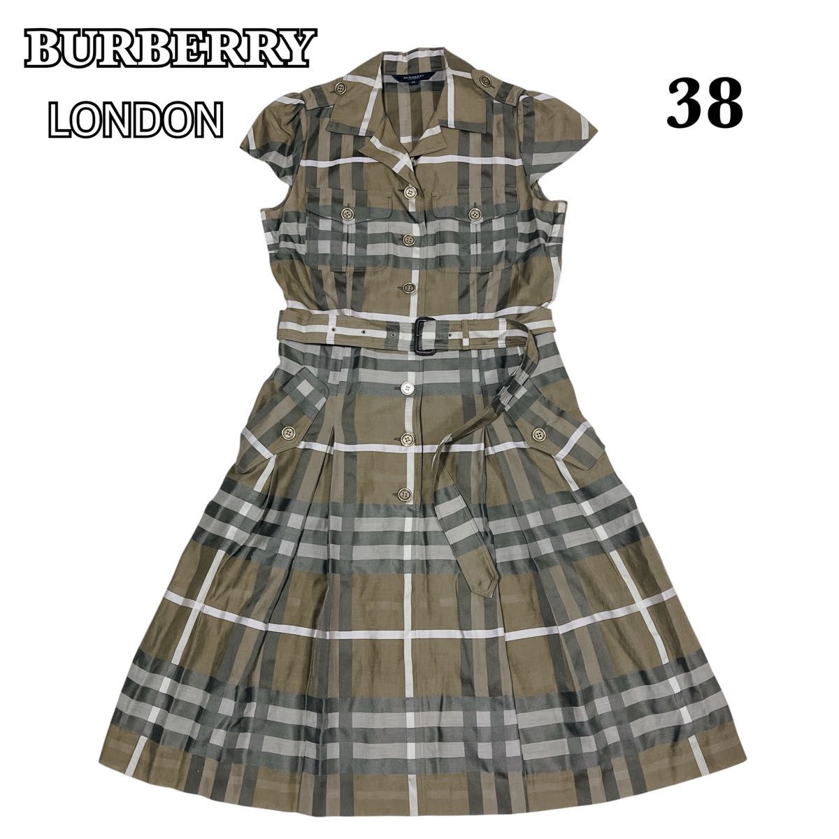 BURBERRY バーバリーロンドン メガチェック ノバチェック ノースリーブ