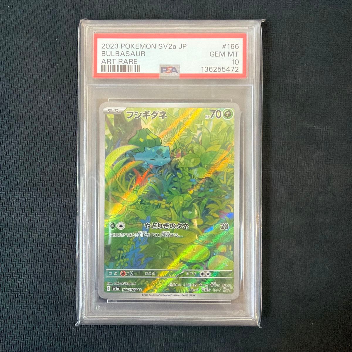 PSA10 カビゴン AR アートレア ポケモンカード SV2a #181 GEM MT