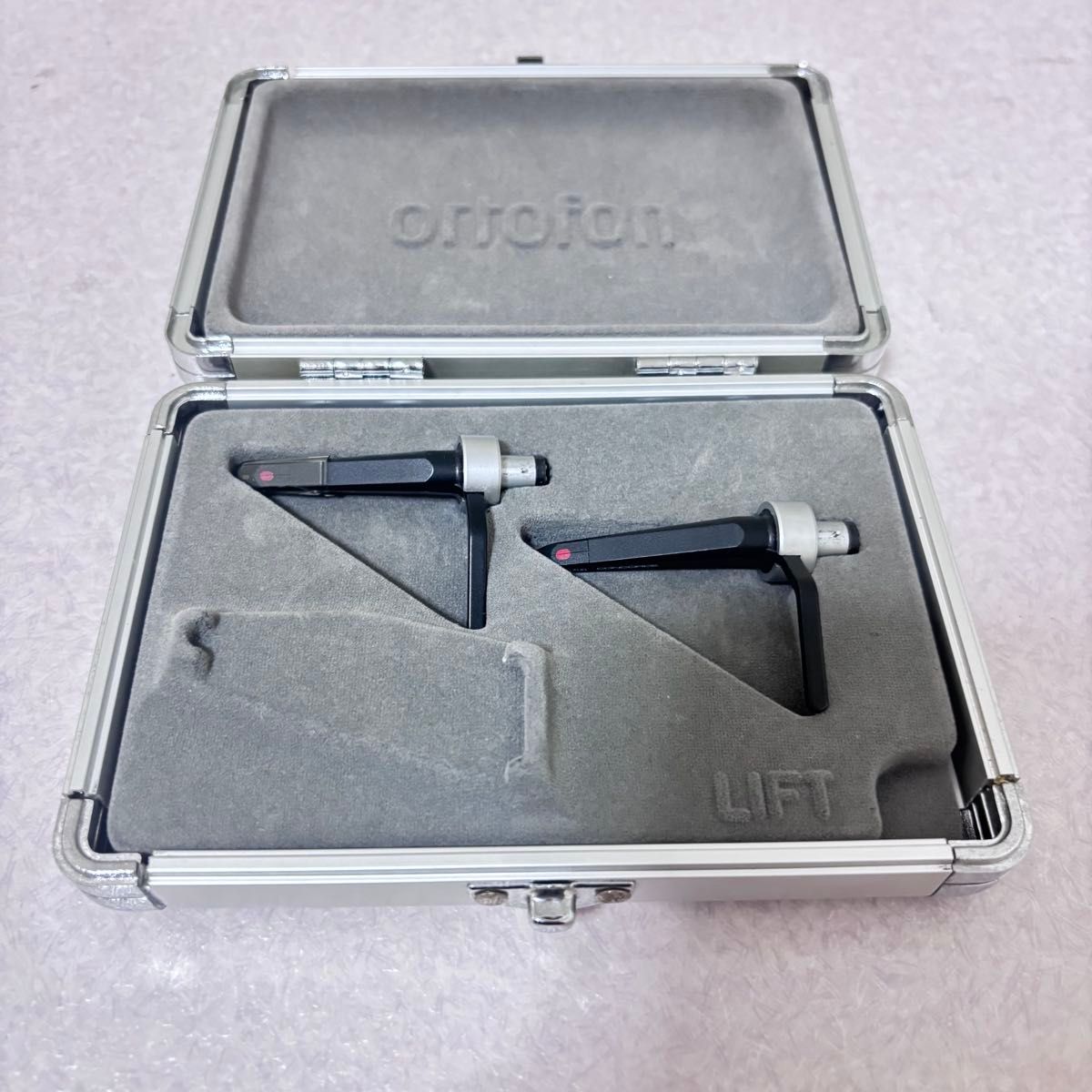 ortofon DJカートリッジ ケース付き　オルトフォン ortofon オルトフォン DJ カートリッジケース 3本用 生産終了品 | Shop