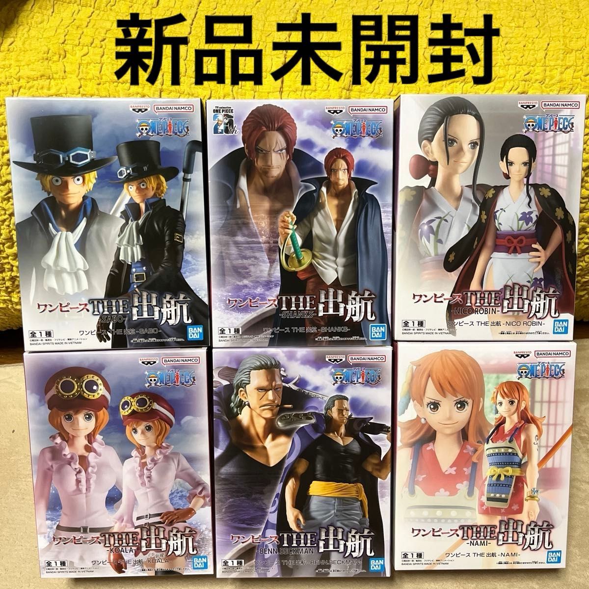 ワンピースTHE 出航 ニコロビン&ナミフィギュア | Shop at