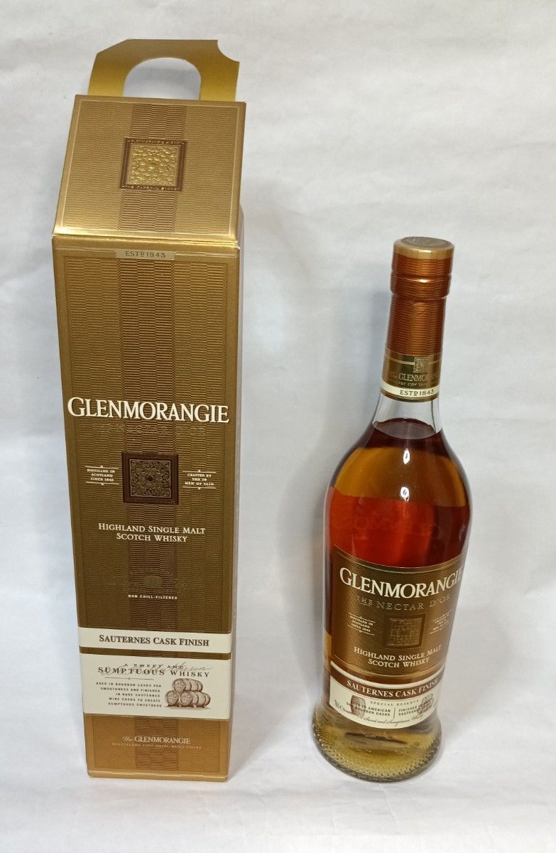 Glenmorangie Signet スコッチウイスキー ギフトボックス入り 空瓶に