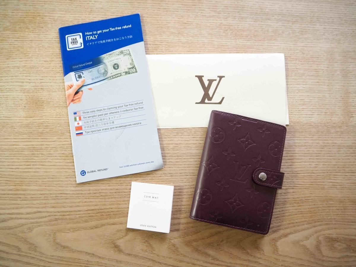 即決 LOUIS VUITTON ルイヴィトン エピ LV 手帳ケース カバー