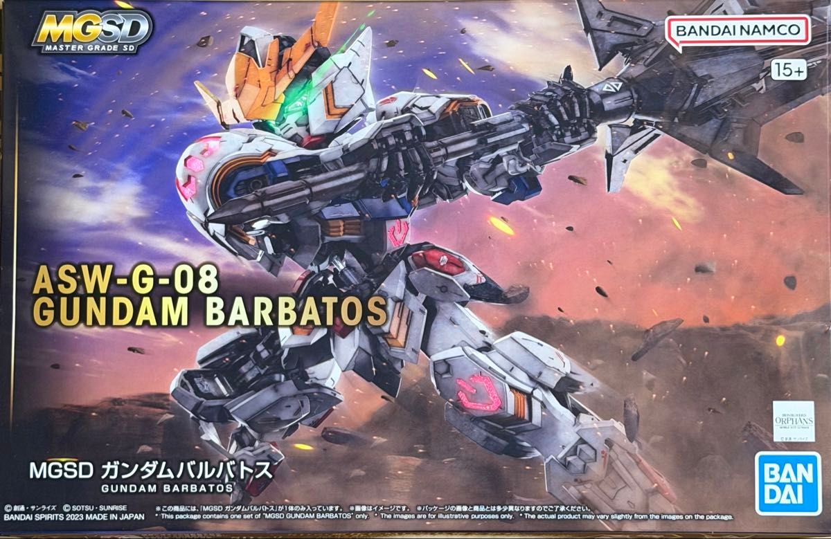 ガンプラ MGSD ガンダムバルバトス 未組立 未開封 鉄血のオルフェンズ