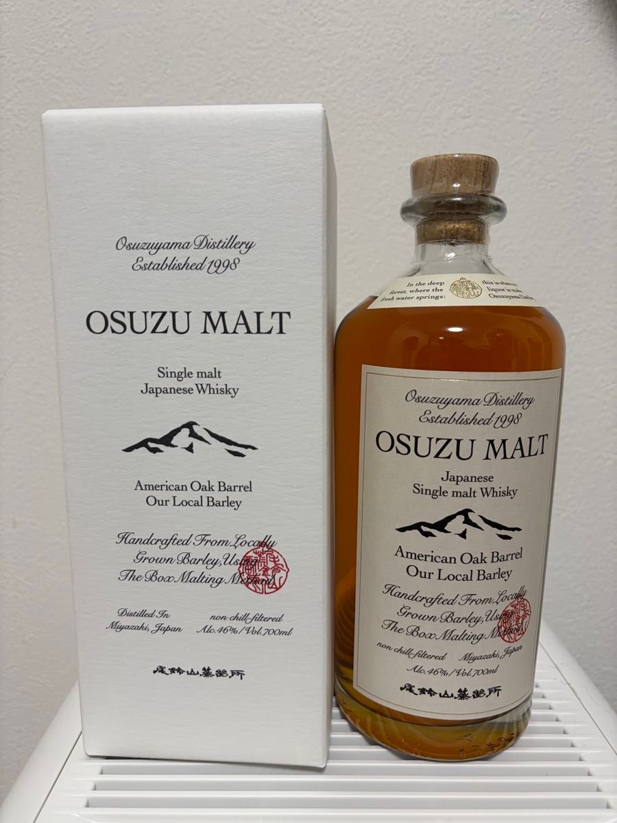 尾鈴山蒸留所 OSUZU MALT American Oak Barrel 200ml ウイスキー