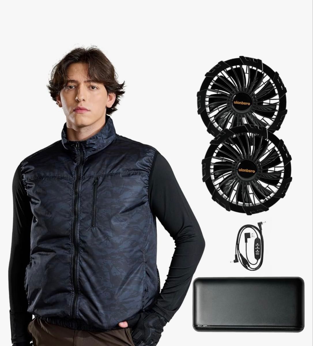 ワークマン WORKMAN ZERO STAGE 空調服 ベスト M ブラック | Shop at