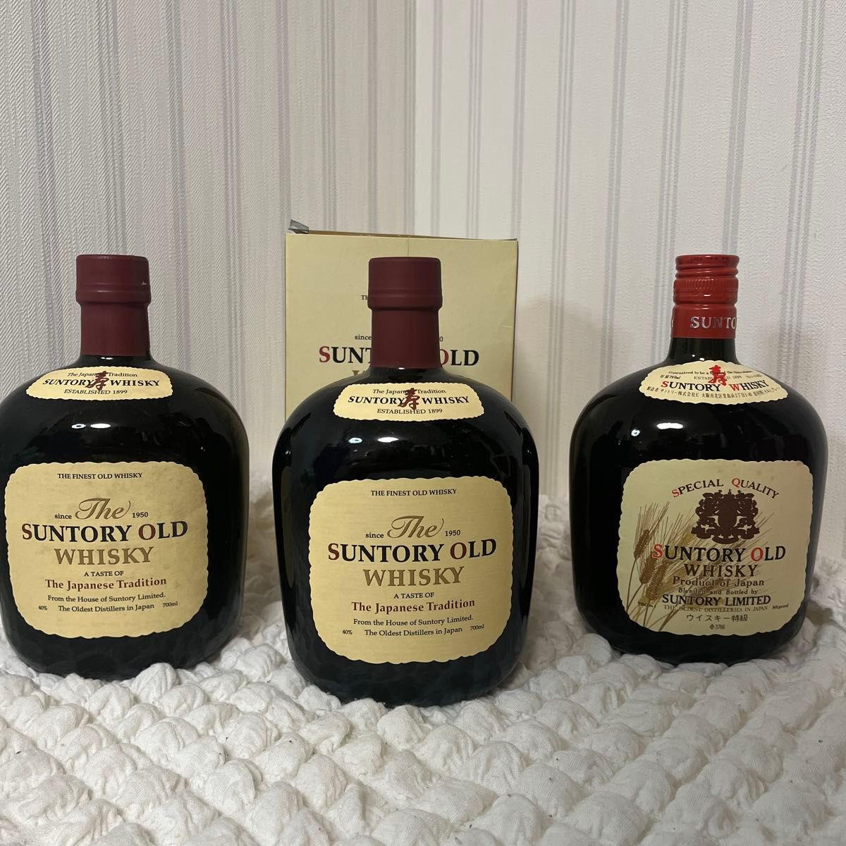 【未開栓】サントリー オールド ウイスキー 特級 760ml 3本セット 未開栓】サントリー オールド ウイスキー 特級 760ml 3本セット