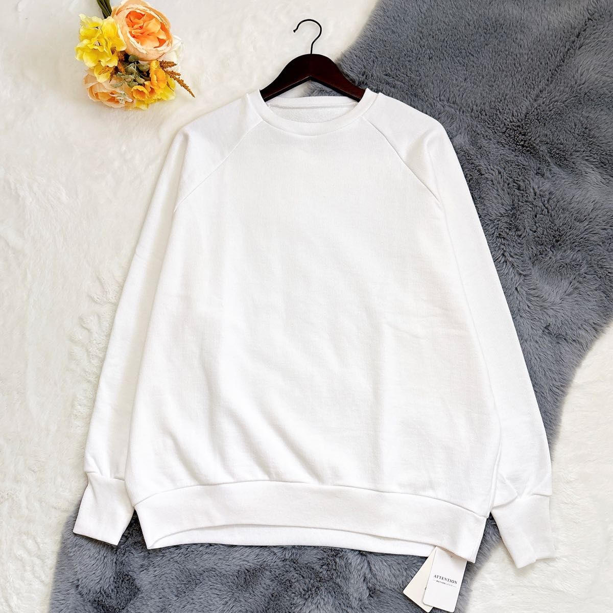 journal standard luxe☆SUNDAY プリントスウェット 新品ホワイト