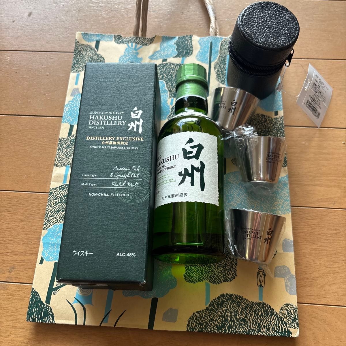 白州蒸溜所限定 サントリー 白州 180ml 2本セット | Shop at