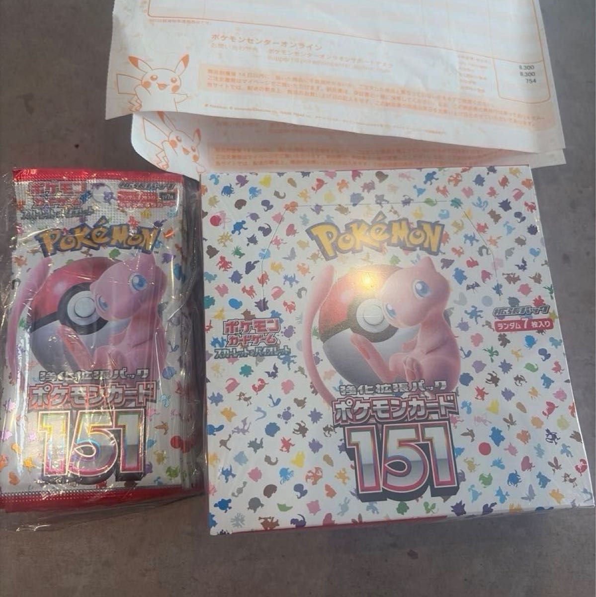 未開封】ポケモンカード151 1box ボックス シュリンク付き ポケカ BOX