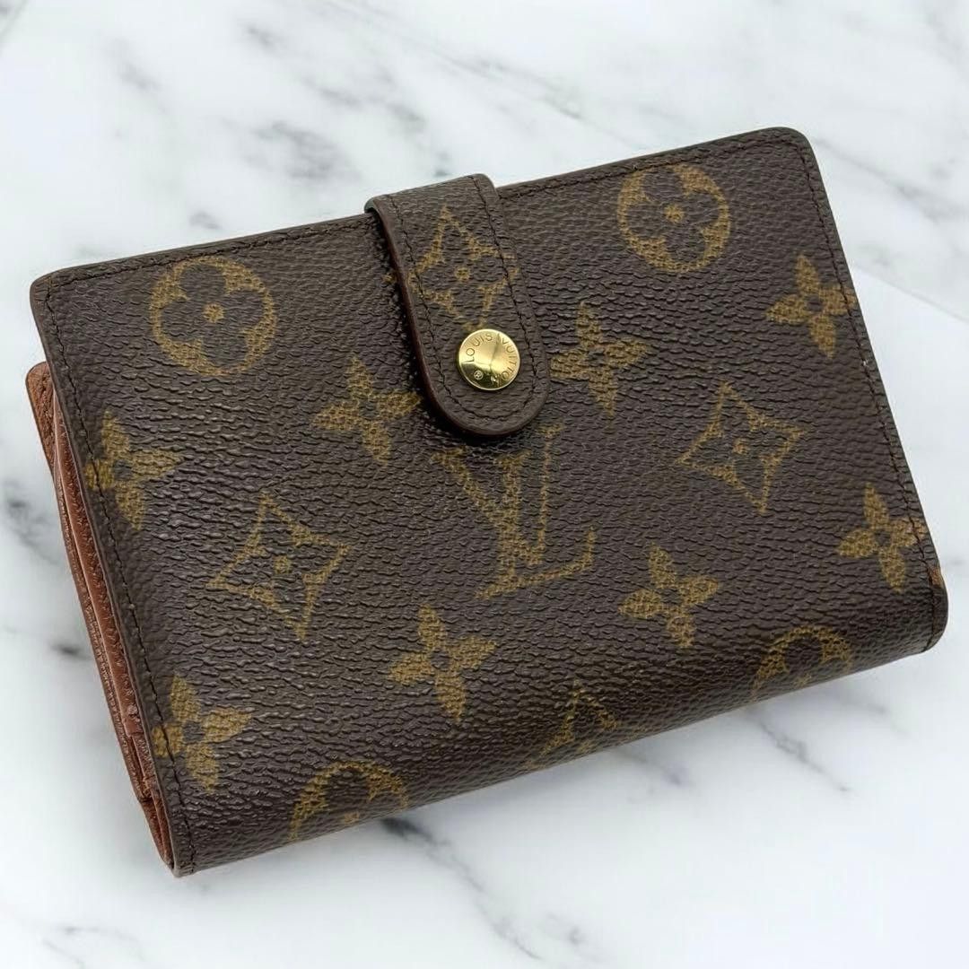 LOUIS VUITTON ルイヴィトン ヴィエノワ 財布 二つ折り財布 がま口