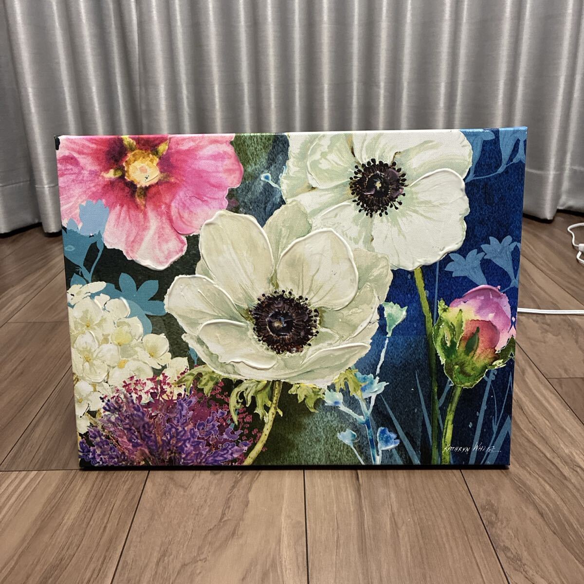 Francfranc シャネルN°5 パフューム 額装 油絵 アートボード フラン