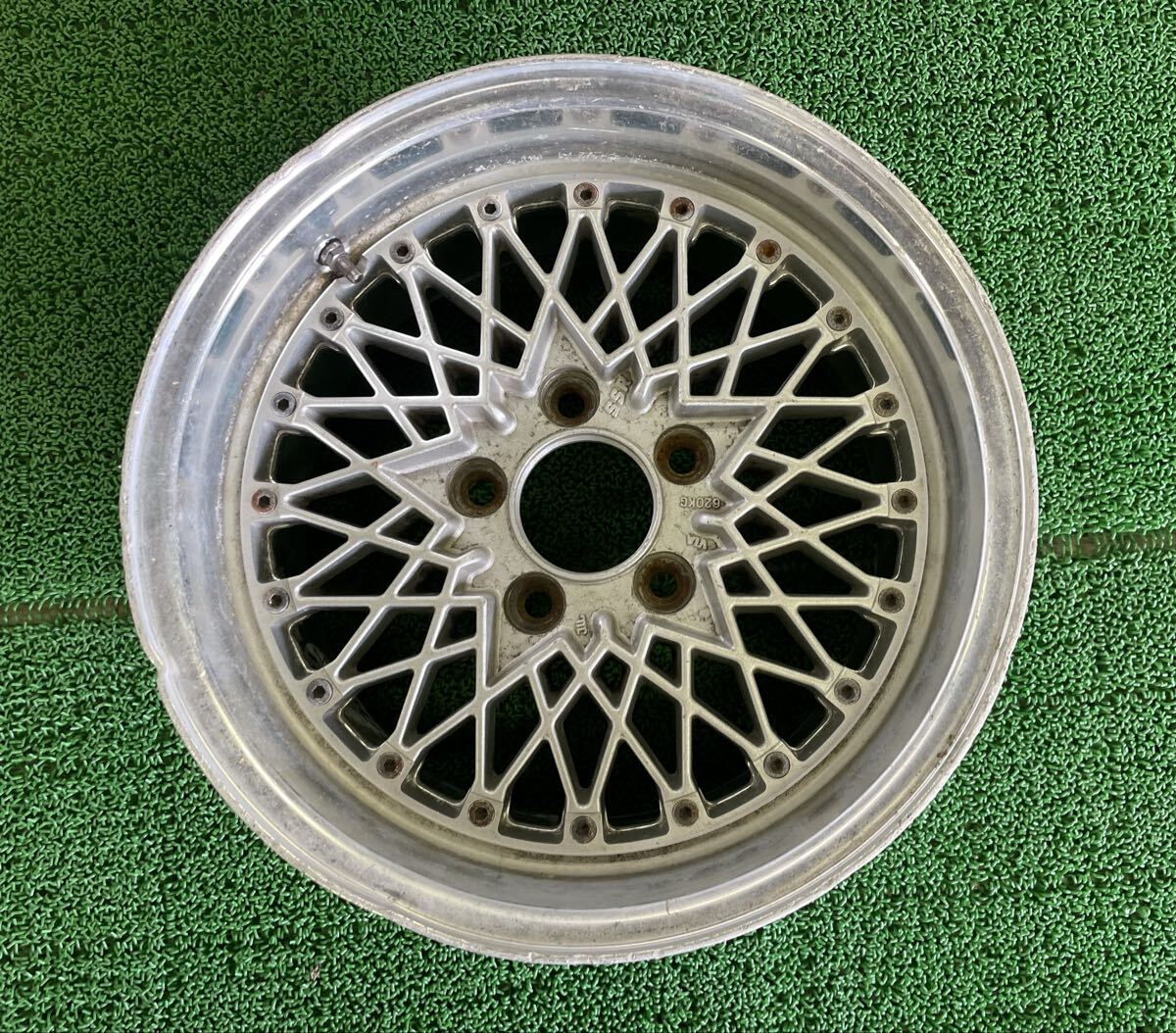 逆ゾリ 希少サイズ 15インチ 9J＋15 6本スポーク 20インチメッキ
