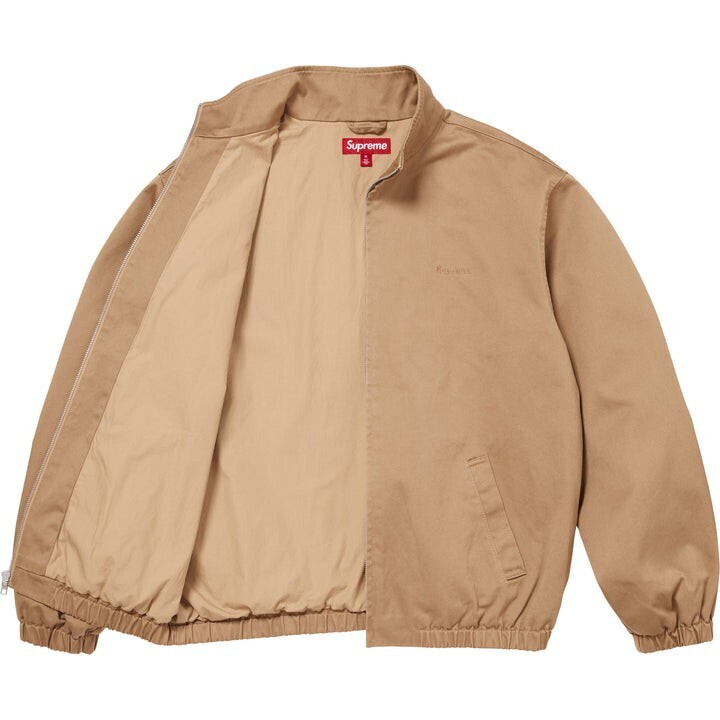 Supreme Harrington JacketTan シュプリームハリントン supreme Harrington Jacket Tan シュプリーム ハリントンジャケット