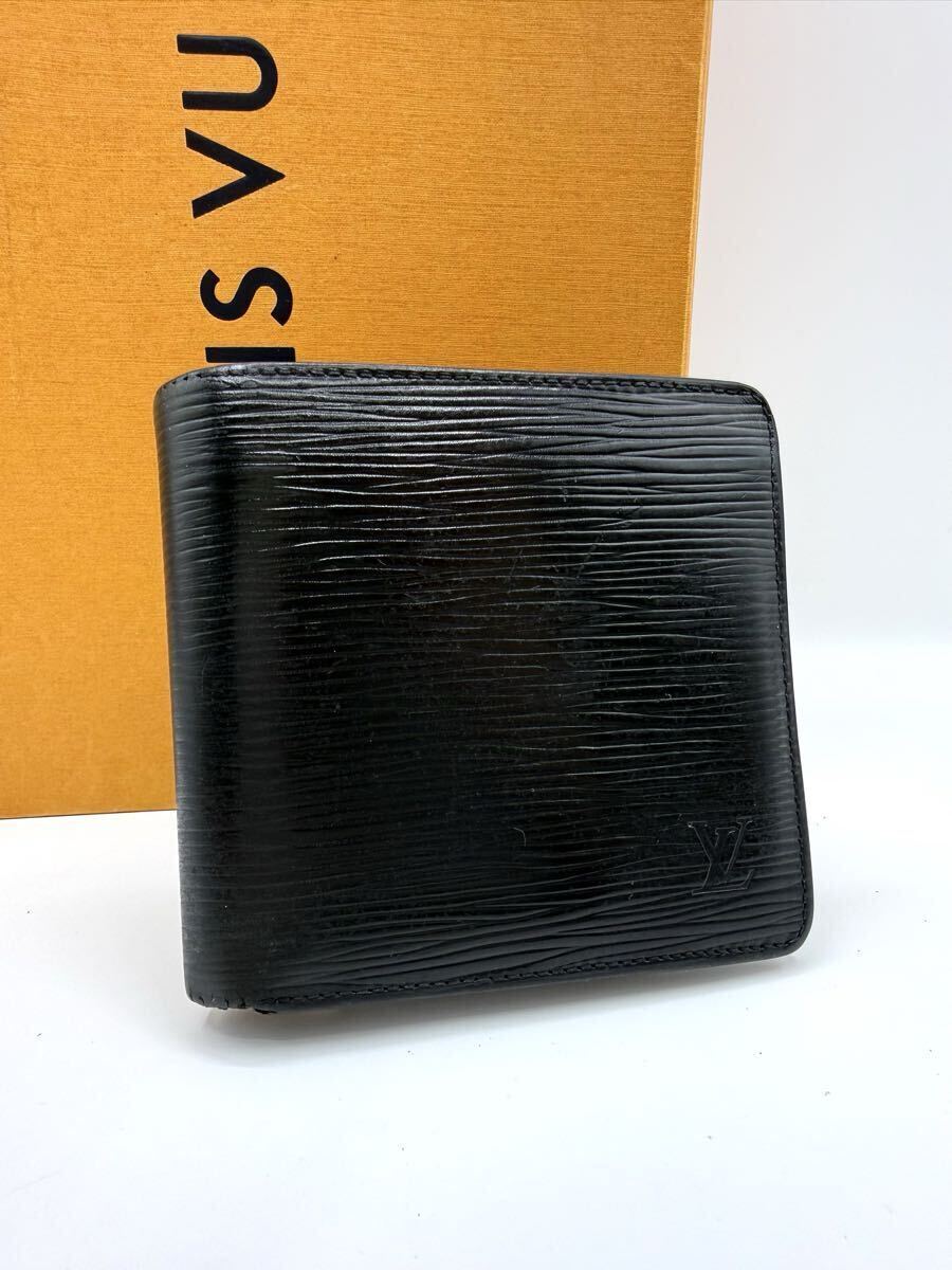 新品同然！ LOUIS VUITTON ルイヴィトン エピ ポルトフォイユ マルコ